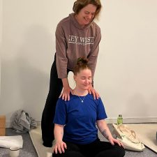 Jag gör hands-on på Jennifer